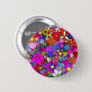 Search for flower badges Colorful