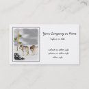 Search for wolves business cards Timber wolf