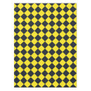 Search for yellow and black tablecloths Chequered