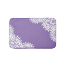 Search for lavender and white bath mats Colourful