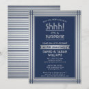 Search for blue silver anniversary invitations Modern