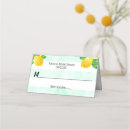 Search for lemon place cards Summer