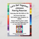 Search for fun 4x6 invitations Reunion