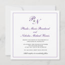 Search for monogrammed square wedding invitations Elegant