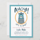 Search for little sailor baby shower invitations Bear