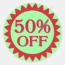 Search for 50 off stickers Percent