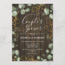 Search for eucalyptus couples shower invitations Elegant