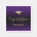 Search for congratulations napkins Graduation