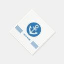 Search for nautical napkins Stripes