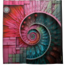 Search for mosaic shower curtains Geometric design