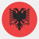Search for albanian stickers World flags