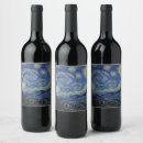 Search for starry labels Vincent van gogh