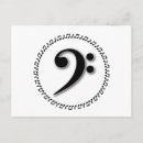 Search for music notation postcards Musician