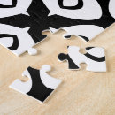 Search for black and white puzzles Chic