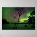 Search for magnetosphere Northern lights
