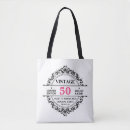 Search for 50th birthday bags Typography
