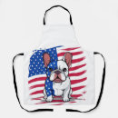 Search for cartoon french bulldog aprons Cute