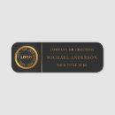 Search for golden name tags Professional