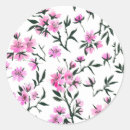 Search for white blossom stickers Japanese
