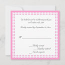 Search for response wedding invitations Pink