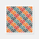 Search for mid century modern napkins Retro style