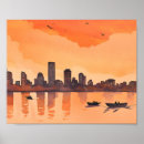 Search for cityscape posters Sunset