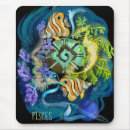 Search for fish symbol mouse mats Zodiac