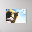 Search for lion and lamb art Religious