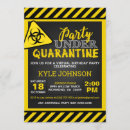 Search for quarantine birthday invitations Social distancing