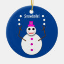 Search for snowball christmas tree decorations Snowman
