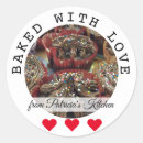 Search for handmade with love christmas stickers Baking