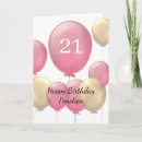 Search for daughters 21st birthday cards Twenty one
