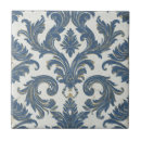 Search for blue damask tiles Elegant