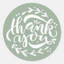 Search for modern calligraphy stickers Sage green