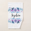 Search for purple flowers bath towels Floral