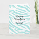 Search for zebra blue cards Chic