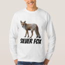 Search for silver fox tshirts Birthday