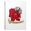 Search for dice notebooks Dnd
