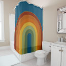 Search for blue and orange shower curtains Rainbow