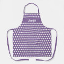 Search for purple polka dots aprons Cute