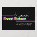 Search for neon dance party invitations Rave