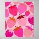 Search for cute strawberry art Pink