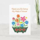 Search for maid of honor cards Modern