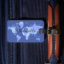 Search for world map luggage tags Classy