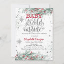 Search for holly invitations Snow