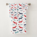 Search for dachshund bath towels Sausage