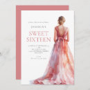 Search for girls sweet 16 invitations Elegant
