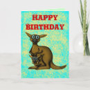 Search for kangaroo birthday cards Happy