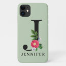 Search for alphabet letters iphone cases Floral