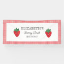 Search for berry first birthday banners Summer